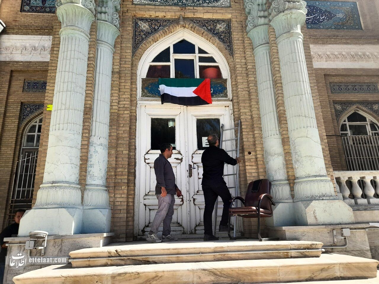 تصاویر| تجمع پزشکان مشهدی در حمایت از مردم غزه