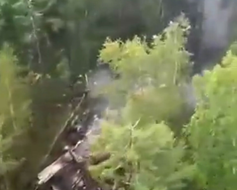 کشته‌شدن ۴۹ سرنشین هواپیمای روسی پس از سقوط +ویدیو