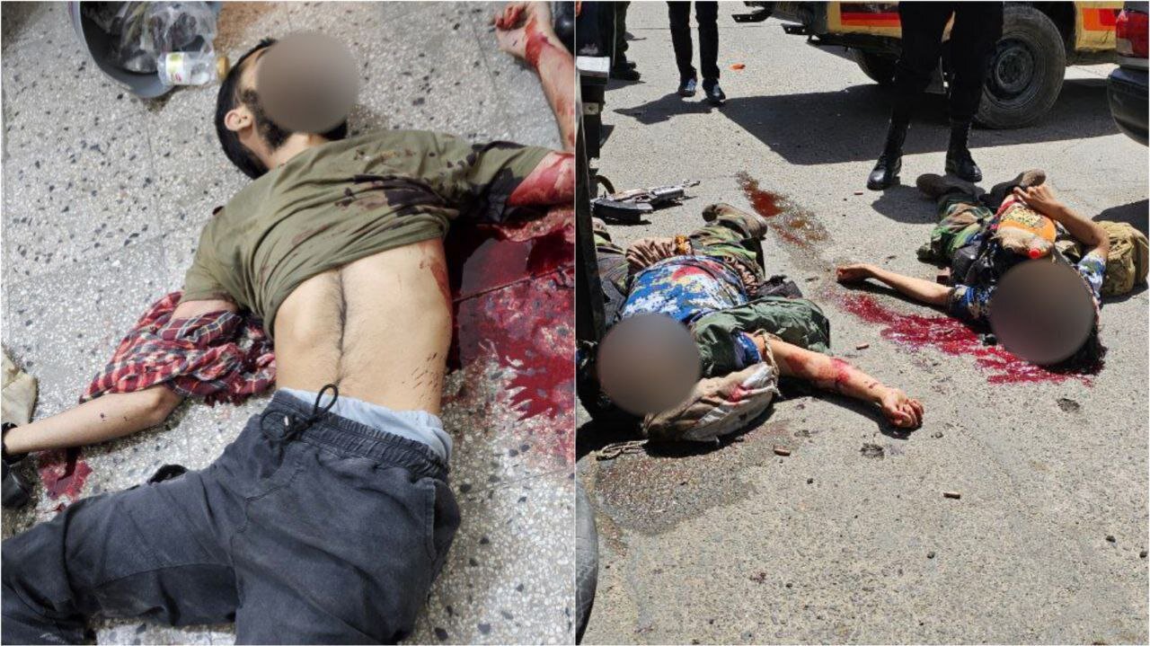 اولین تصاویر از عوامل تروریستی در زاهدان را ببینید