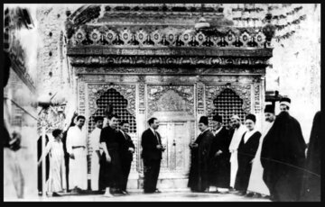 اصفهانی‌ها ضریح حرم حضرت عباس(ع) را ساختند