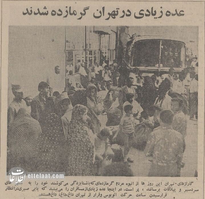 ایران داغ کرد: تهرانی‌ها فرار کردند، هجوم برای کولر در تبریز، طبس شهر مجردها، خوزستان فلات بی‌پرنده +عکس و گزارش
