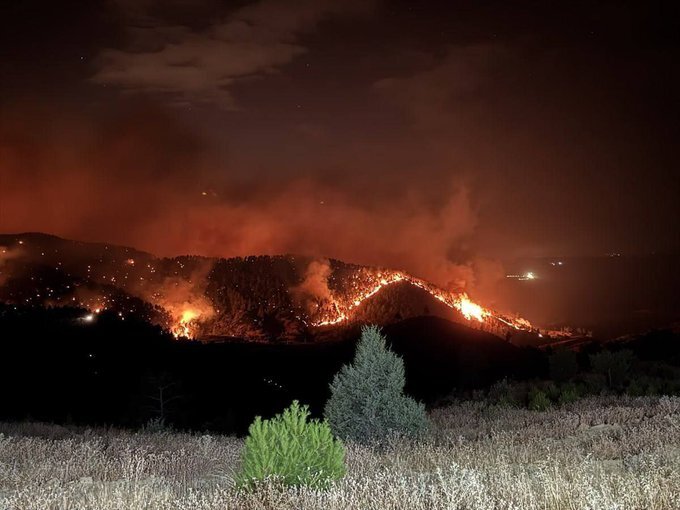 ویدیو| لحظات فرار نیروهای امدادی  از آتش افسارگسیخته در ترکیه