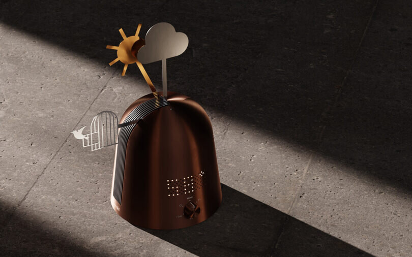 ویدیو | این قناری هوای سوئد را پیش‌بینی می‌کند