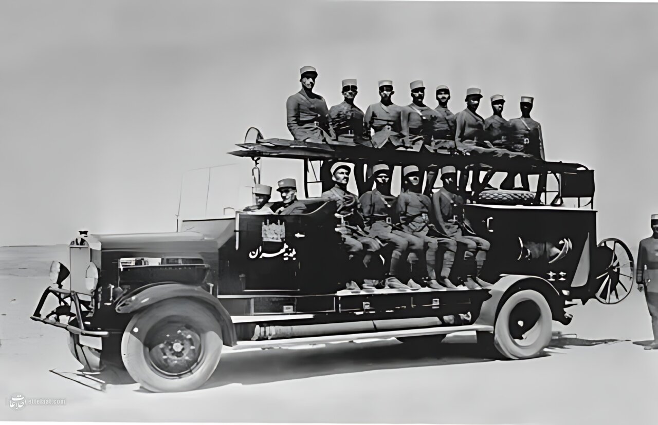 آنها اولین آتش نشان‌های تهران بودند! +عکس‌های تاریخی از تهران ۹۰ سال پیش