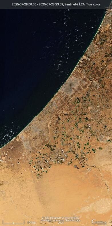 نسل‌کشی را با جدیدترین تصویر ماهواره‌ای ببینید!