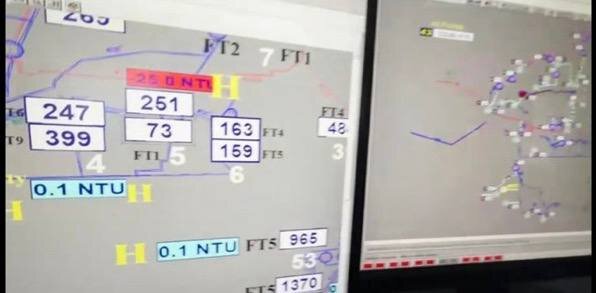 مختصات شبکه آب تهران در صداوسیما