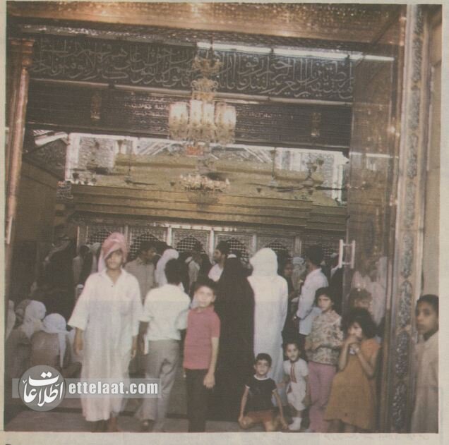 گزارش خواندنی و عکس‌های دیدنی از سفر ۲ خبرنگار اطلاعات به کربلای ۱۳۵۴