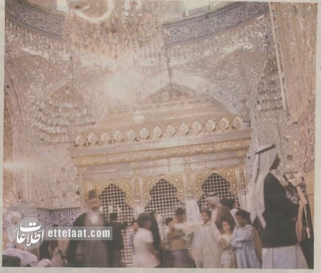 گزارش خواندنی و عکس‌های دیدنی از سفر ۲ خبرنگار اطلاعات به کربلای ۱۳۵۴