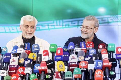 جلیلی با لاریجانی همکاری می‌کند؟