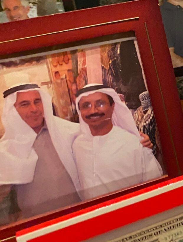 تصویر سعودی ها در خانه مرد جنجالی آمریکایی