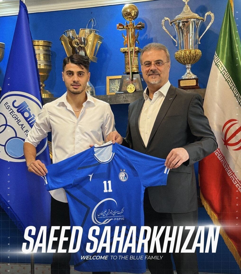 لژیونر فوتبال ایران رسما استقلالی شد +عکس