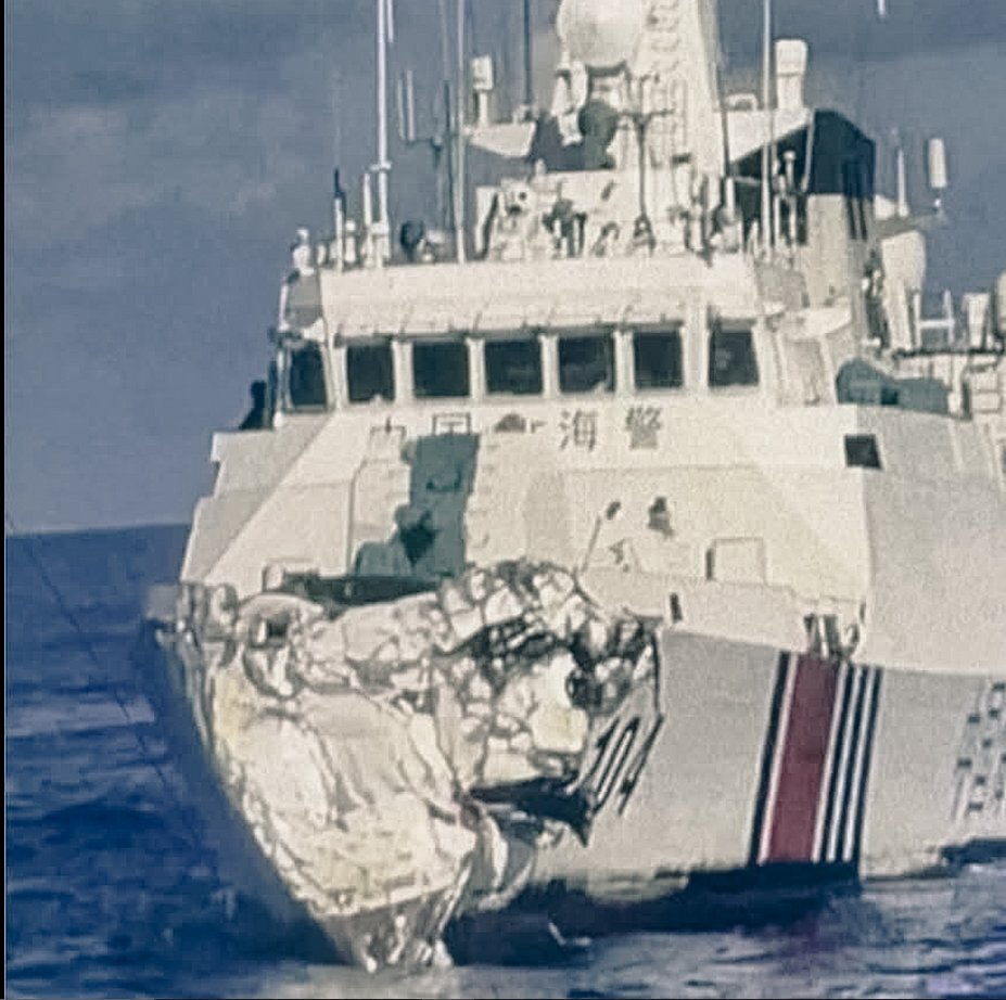 برخورد دو کشتی نظامی چین با هم فاجعه آفرید + ویدیو