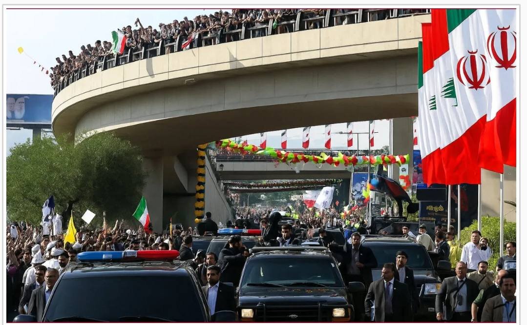 استقبال از لاریجانی در بیروت