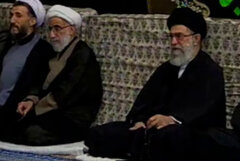 عزاداری حسینی در بیت رهبری، ۲۶ سال قبل +ویدیو