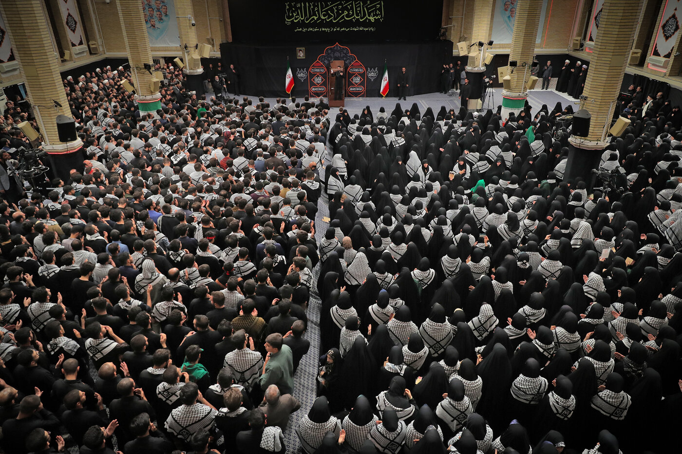 مراسم عزاداری اربعین بیت رهبری