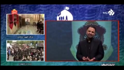 تمسخر رضا پهلوی در تلویزیون: شتر در خواب بیند پنبه دانه! +ویدیو