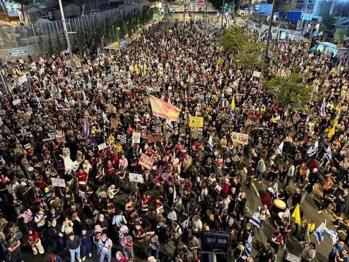 یک میلیون اسرائیلی علیه نتانیاهو قیام کردند!