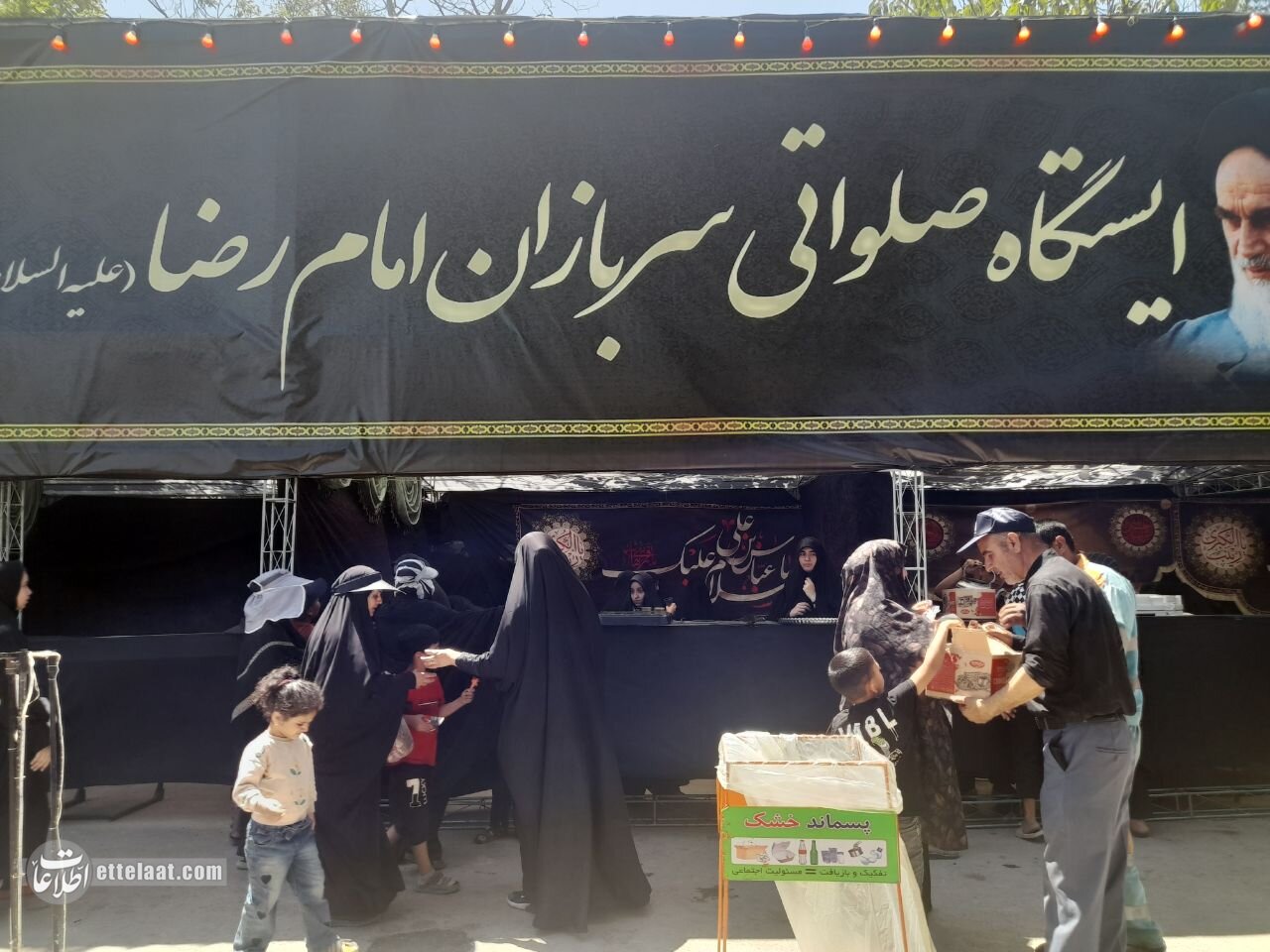 راهی پر از عشق و ایمان؛ زائران پیاده در مسیر حرم امام رضا(ع) +تصاویر