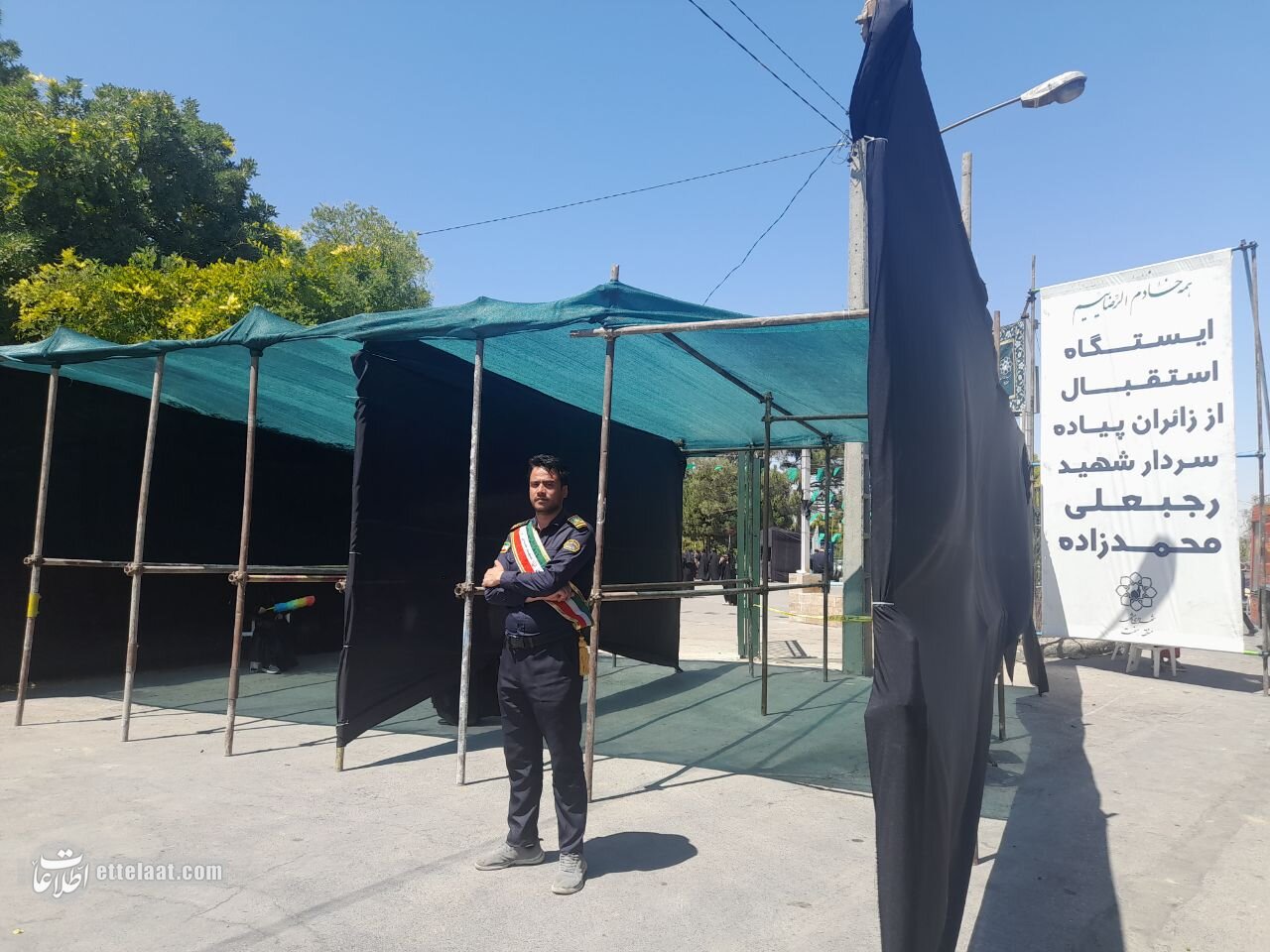 راهی پر از عشق و ایمان؛ زائران پیاده در مسیر حرم امام رضا(ع) +تصاویر