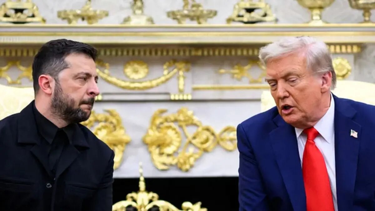 دونالد ترامپ و ولادیمیر زلنسکی