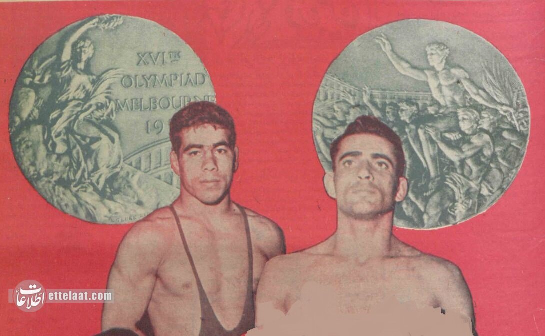 امامعلی حبیبی و غلامرضا تختی