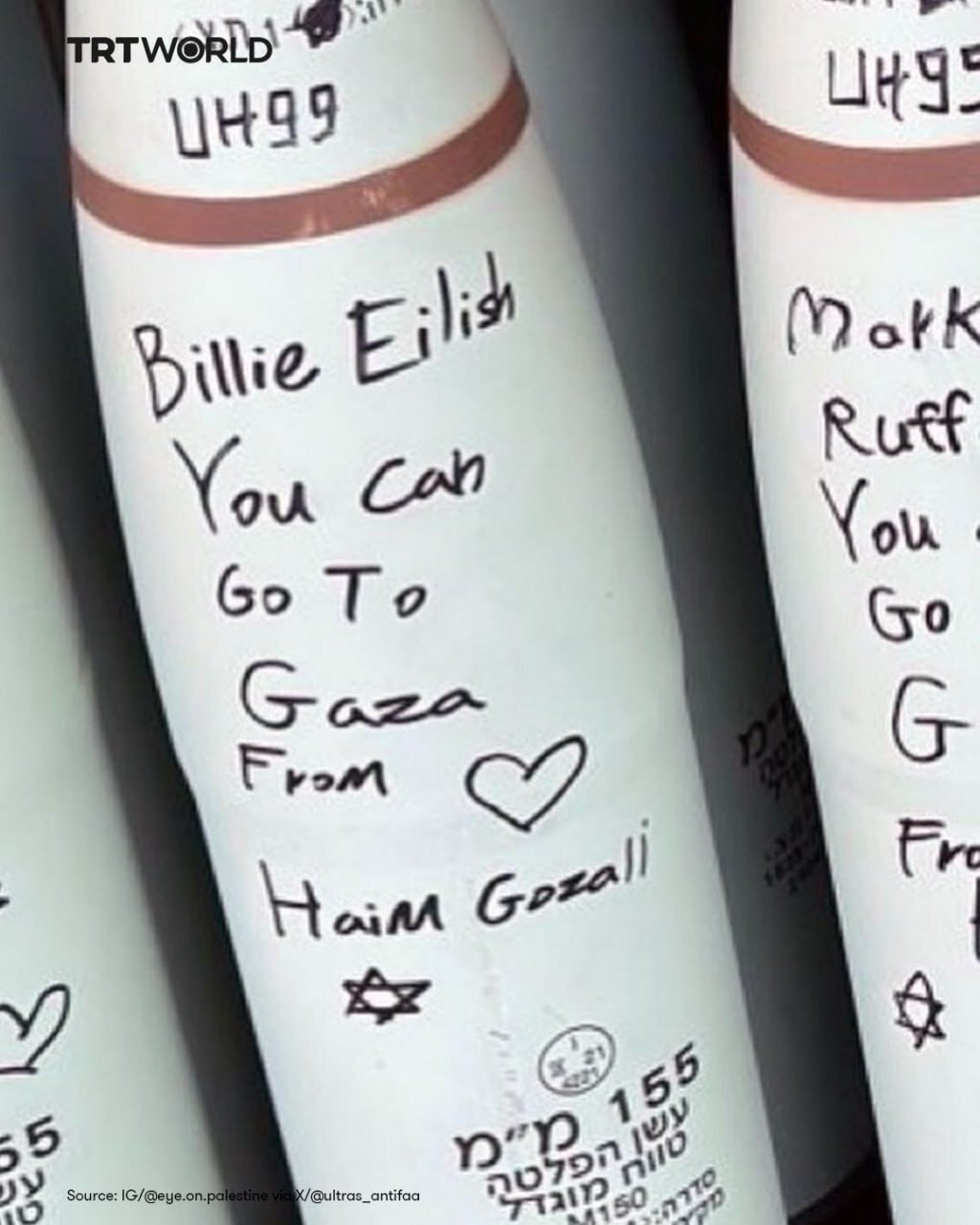 حرکت زشت سربازان اسرائیلی علیه بیلی آیلیش، خواننده مشهور +عکس