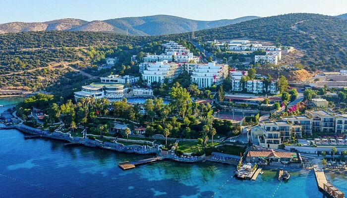 هتل های لوکس بدروم؛ دروازه‌ای به دنیای آرامش و تجمل