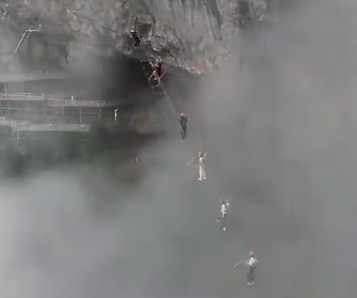 چین ترسناک‌ترین پیاده‌روی جهان را ساخت +ویدیو