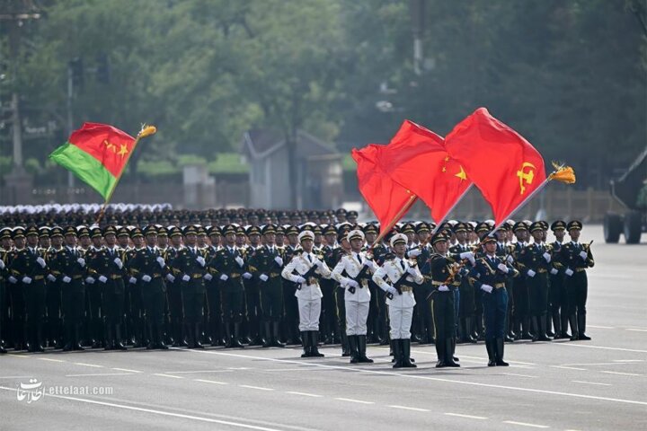 بزرگترین رژه نظامی در چین