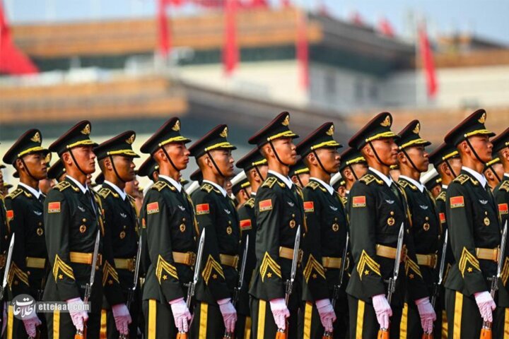 بزرگترین رژه نظامی در چین