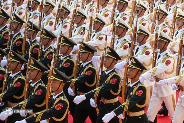 بزرگترین رژه نظامی در چین