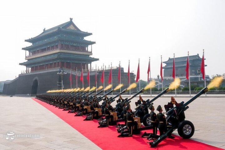 بزرگترین رژه نظامی در چین