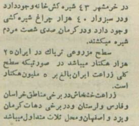 میزان مصرف تریاک در تهران ۱۳۳۴ +تصاویر شیرهکشخانههای پایتخت