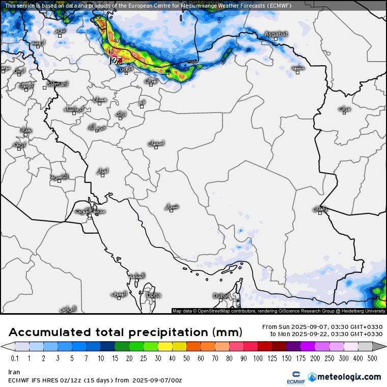تا پایان شهریور خبری از بارش سنگین نیست+ عکس