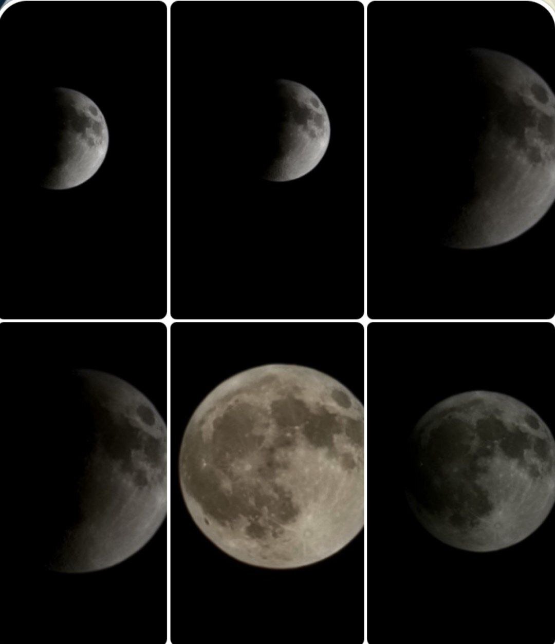 تصاویری از ماه قرمز در آسمان مشهد را ببینید +ویدئو