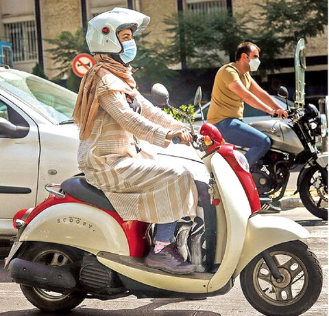 تصادف زنان موتورسوار؛ قانون رسماً پشتشان را خالی کرد!