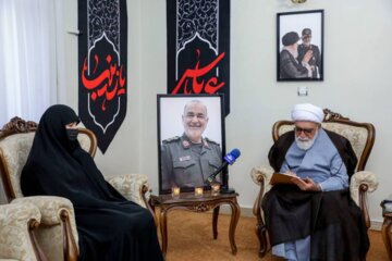دیدار تولیت آستان قدس رضوی با خانواده‌ فرماندهان و دانشمندان شهید جنگ ۱۲ روزه