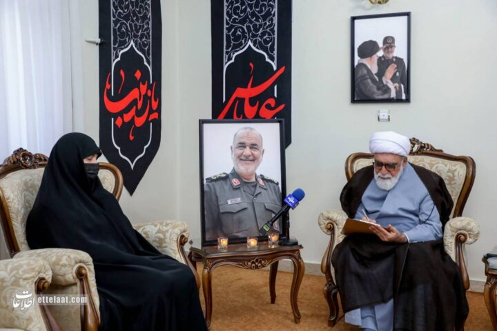 دیدار تولیت آستان قدس رضوی با خانواده شهدای جنگ 12 روزه