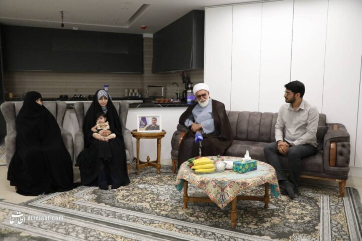 دیدار تولیت آستان قدس رضوی با خانواده شهدای جنگ 12 روزه