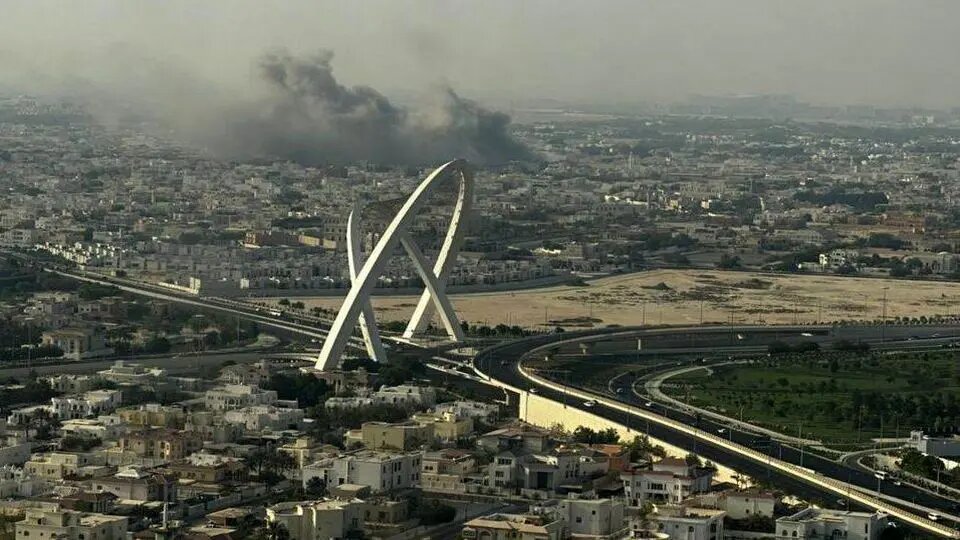 تصاویر تکان‌دهنده از لحظه حمله اسرائیل به دوحه +ویدیو