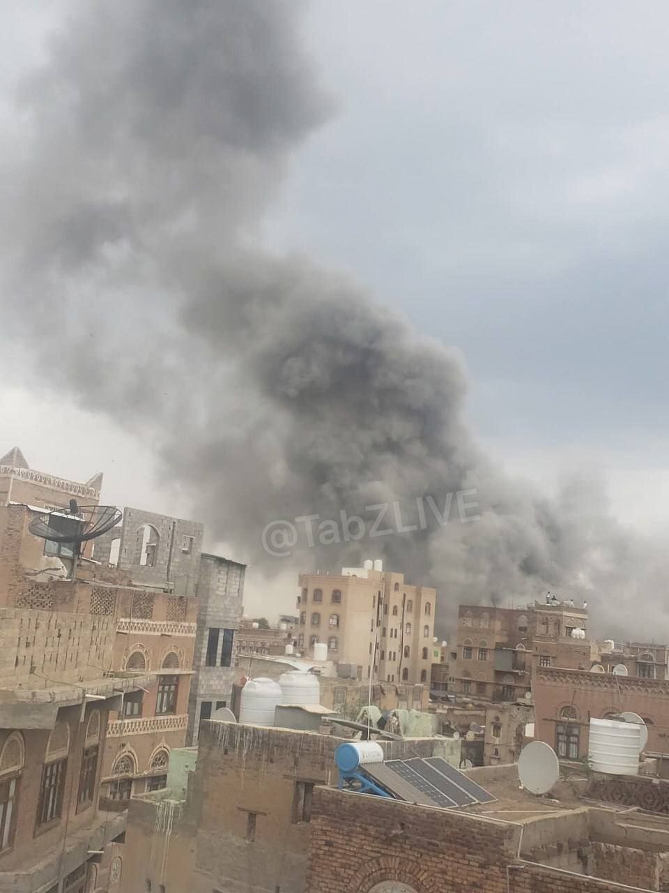 ویدیوها و تصاویر حمله امروز جنگندههای اسرائیل به یمن را ببینید