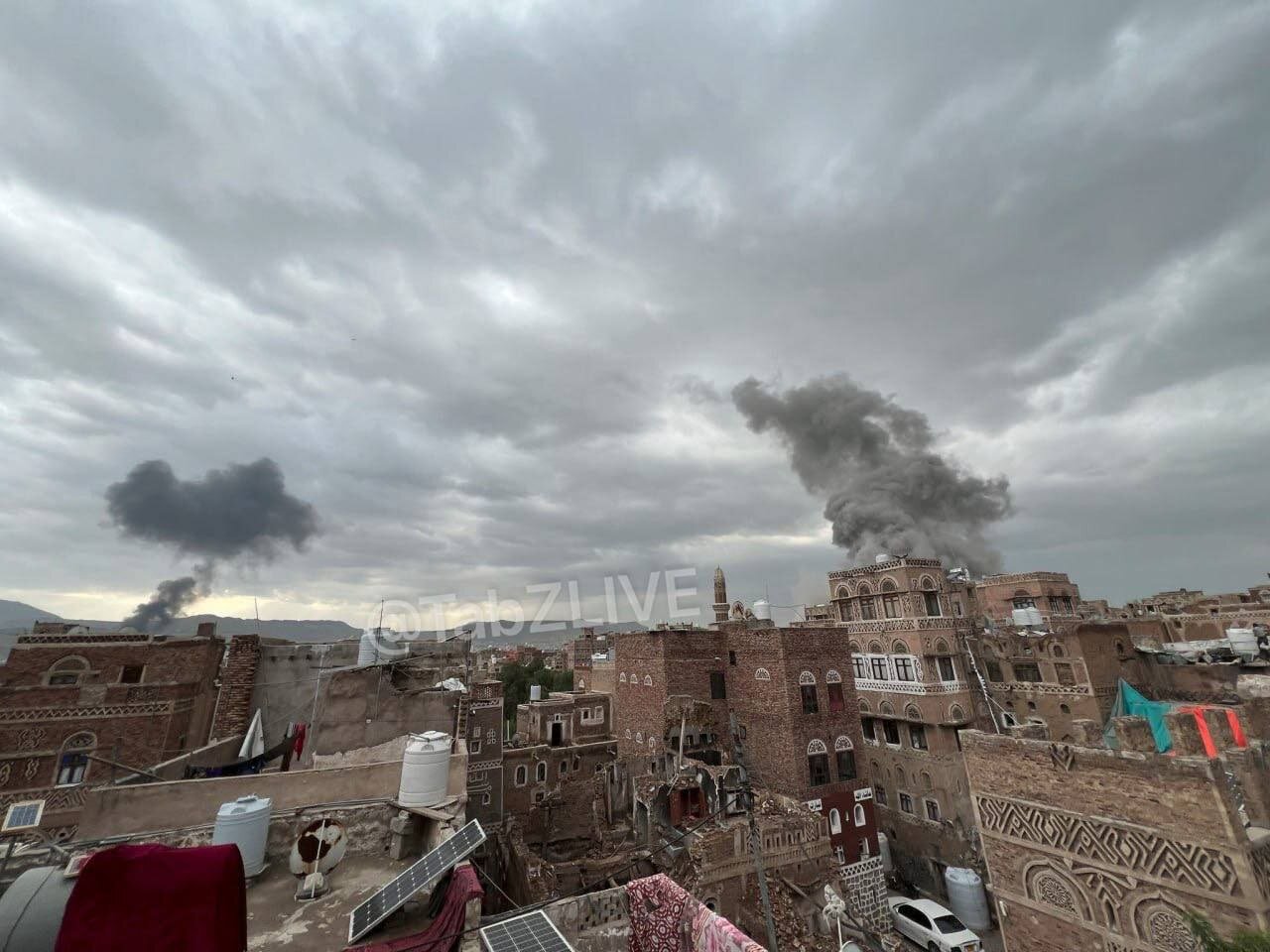 ویدیوها و تصاویر حمله امروز جنگندههای اسرائیل به یمن را ببینید