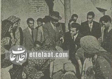 عکس و گزارش بامیه خوردن اسدالله علم در جوادیه!