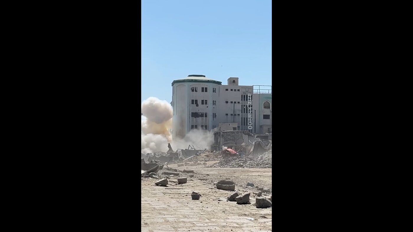 ویدیوی حمله اسرائیل به یک دانشگاه منتشر شد