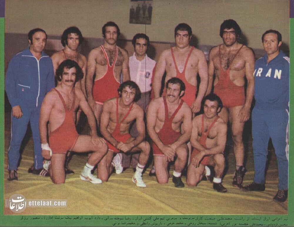 کشتی ایران از شوروی فقط یک نقره گرفت! +تصاویر تاریخی