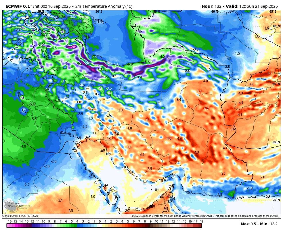 نقشه هواشناسی