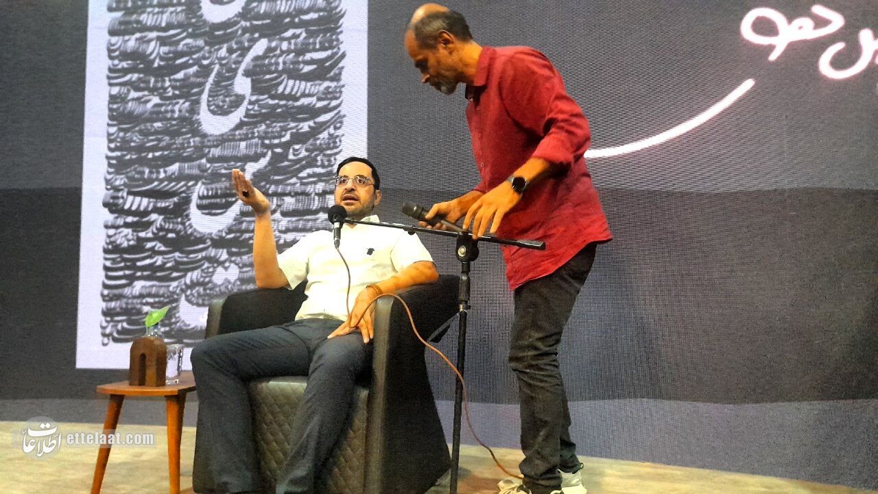 قطع برق در جشن امضای کتاب «نیست» فاضل نظری خبرساز شد +ویدیو