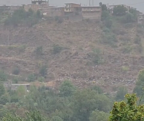 بارش باران مردم این استان را غافلگیر کرد +ویدیو