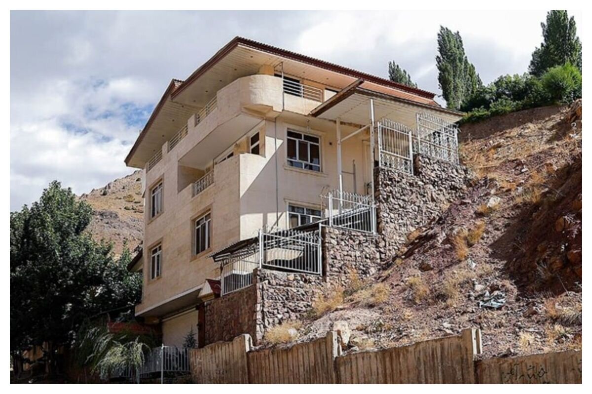 اَبَر ویلای شخص ذی‌نفوذ در حاشیه‌ رود کرج تخریب شد +ویدیو