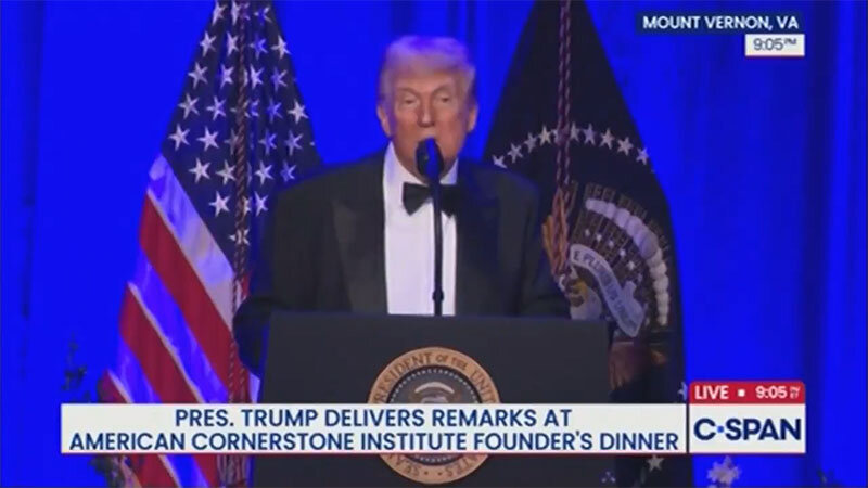 ترامپ دوباره نام کشورها را قاتی کرد و گاف داد! +ویدیو